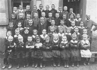 Schulklassen 1914